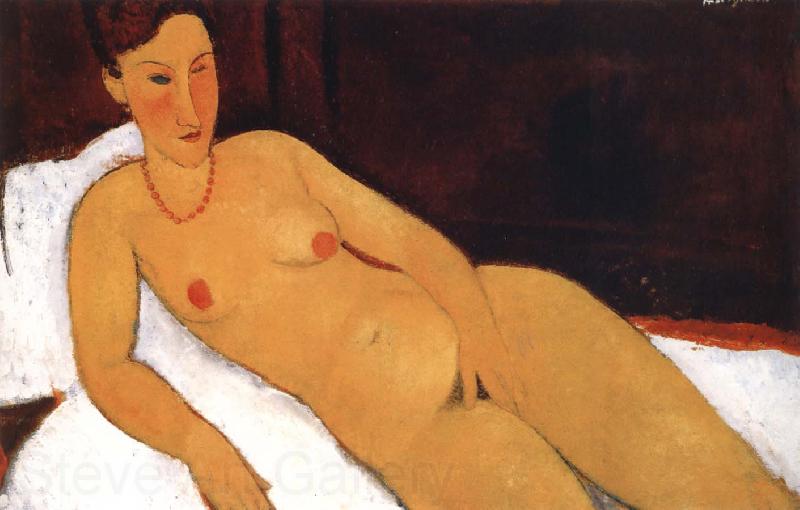 Amedeo Modigliani Nude with necklace Norge oil painting art
